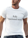 Fully Vaccinated Mom Had The Vaccine Lightweight Cotton T-Shirt – Daily Comfort Graphic Shirt