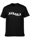 Funny Aurora Groovy 4 Men Women Cool Aurora Tie Lightweight Cotton T-Shirt – Daily Comfort Graphic Shirt