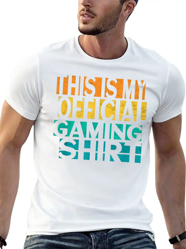 Funny Gaming Or Gaming Gift For Gamers Videogamer Lightweight Cotton T-Shirt – Daily Comfort Graphic Shirt
