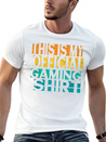 Funny Gaming Or Gaming Gift For Gamers Videogamer Lightweight Cotton T-Shirt – Daily Comfort Graphic Shirt