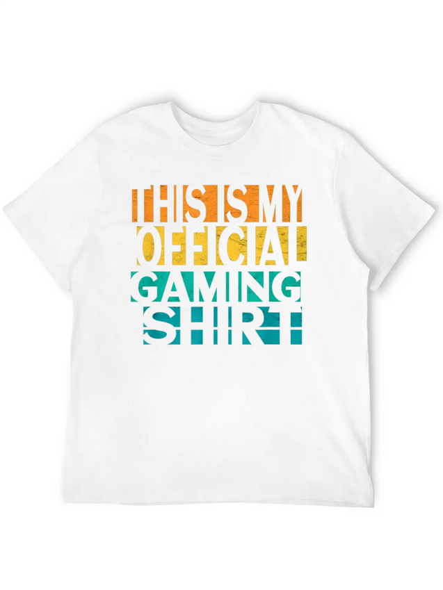 Funny Gaming Or Gaming Gift For Gamers Videogamer Lightweight Cotton T-Shirt – Daily Comfort Graphic Shirt