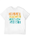 Funny Gaming Or Gaming Gift For Gamers Videogamer Lightweight Cotton T-Shirt – Daily Comfort Graphic Shirt