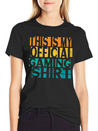Funny Gaming Or Gaming Gift For Gamers Videogamer Lightweight Cotton T-Shirt – Daily Comfort Graphic Shirt