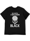 Funny Gothic Skull Lightweight Cotton T-Shirt – Daily Comfort Graphic Shirt