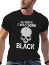 Funny Gothic Skull Lightweight Cotton T-Shirt – Daily Comfort Graphic Shirt