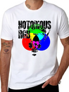 Funny Graphic Design Unisex Shirt Notorious RGB Lightweight Cotton T-Shirt – Daily Comfort Graphic Shirt