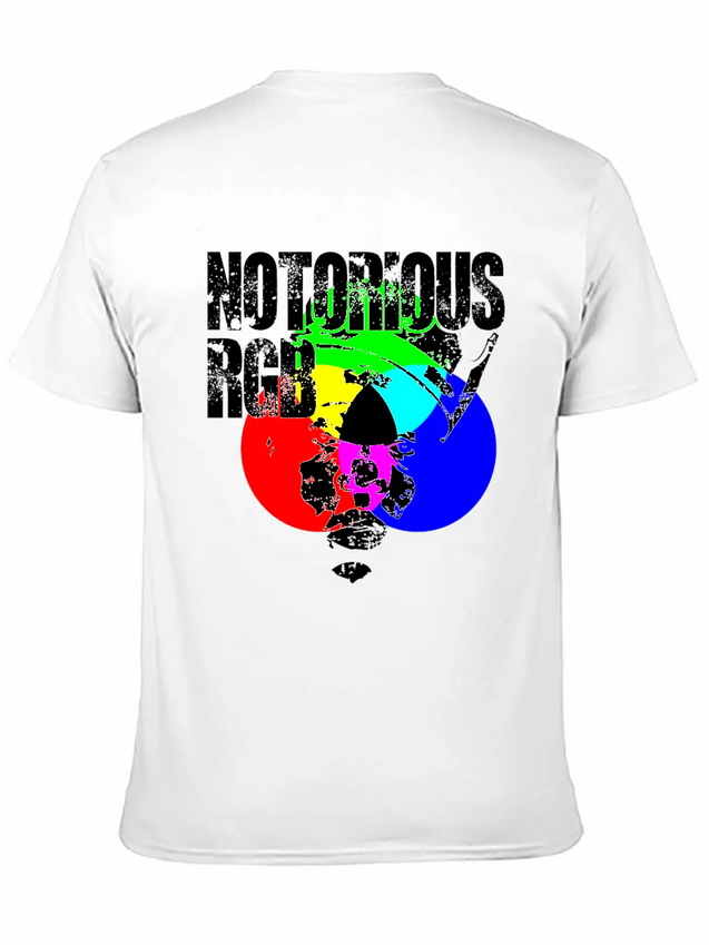 Funny Graphic Design Unisex Shirt Notorious RGB Lightweight Cotton T-Shirt – Daily Comfort Graphic Shirt