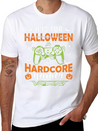 Funny Halloween Costume H Is Hardcore Gamer Lightweight Cotton T-Shirt – Daily Comfort Graphic Shirt