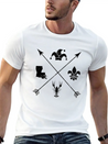 Funny Mardi Grass Arrow Jester Hat Crawfish Gifts Lightweight Cotton T-Shirt – Daily Comfort Graphic Shirt
