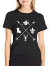 Funny Mardi Grass Arrow Jester Hat Crawfish Gifts Lightweight Cotton T-Shirt – Daily Comfort Graphic Shirt