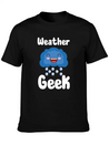 Funny Meteorology Meteorologist Weather Lover Lightweight Cotton T-Shirt – Daily Comfort Graphic Shirt
