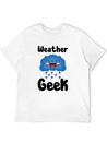 Funny Meteorology Meteorologist Weather Lover Lightweight Cotton T-Shirt – Daily Comfort Graphic Shirt