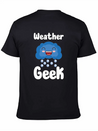 Funny Meteorology Meteorologist Weather Lover Lightweight Cotton T-Shirt – Daily Comfort Graphic Shirt