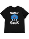 Funny Meteorology Meteorologist Weather Lover Lightweight Cotton T-Shirt – Daily Comfort Graphic Shirt