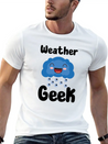 Funny Meteorology Meteorologist Weather Lover Lightweight Cotton T-Shirt – Daily Comfort Graphic Shirt