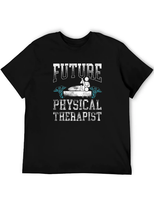 Future Physical Therapist Therapy Lightweight Cotton T-Shirt – Daily Comfort Graphic Shirt