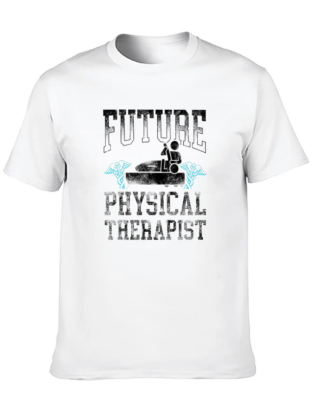 Future Physical Therapist Therapy Lightweight Cotton T-Shirt – Daily Comfort Graphic Shirt
