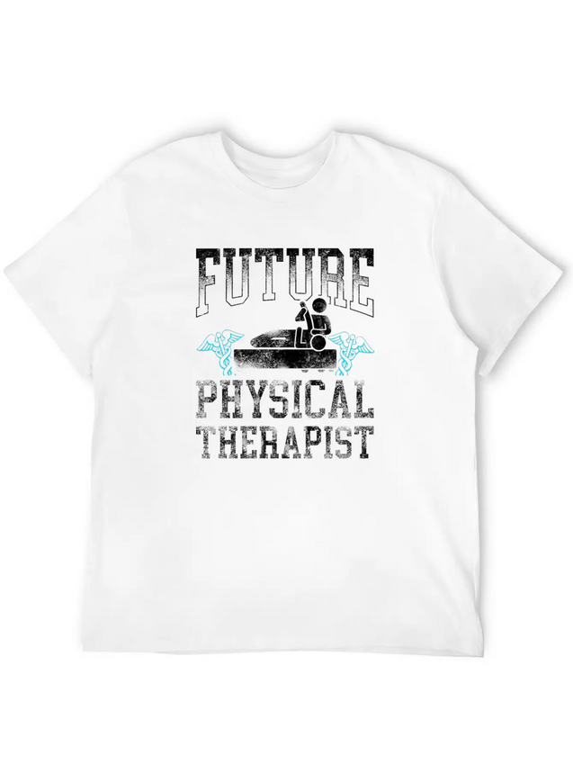 Future Physical Therapist Therapy Lightweight Cotton T-Shirt – Daily Comfort Graphic Shirt