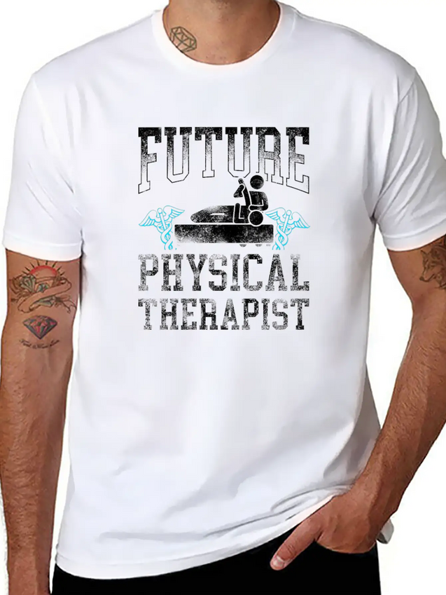 Future Physical Therapist Therapy Lightweight Cotton T-Shirt – Daily Comfort Graphic Shirt