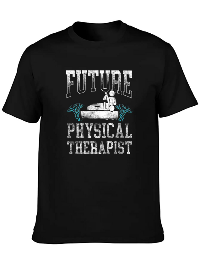 Future Physical Therapist Therapy Lightweight Cotton T-Shirt – Daily Comfort Graphic Shirt