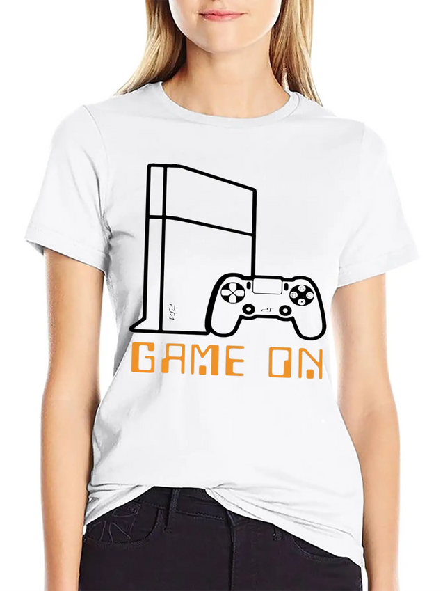 Game On Lightweight Cotton T-Shirt – Daily Comfort Graphic Shirt