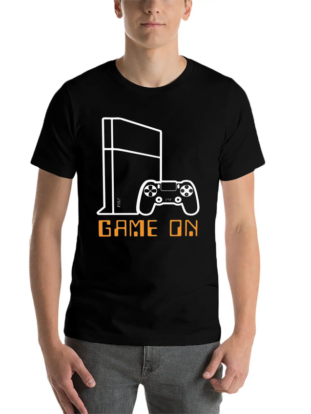 Game On Lightweight Cotton T-Shirt – Daily Comfort Graphic Shirt