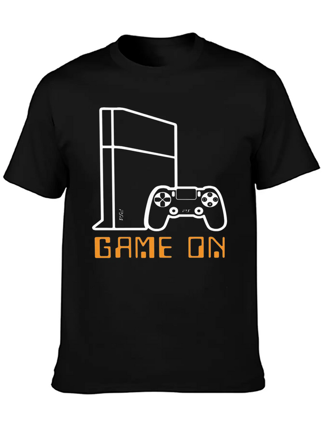 Game On Lightweight Cotton T-Shirt – Daily Comfort Graphic Shirt