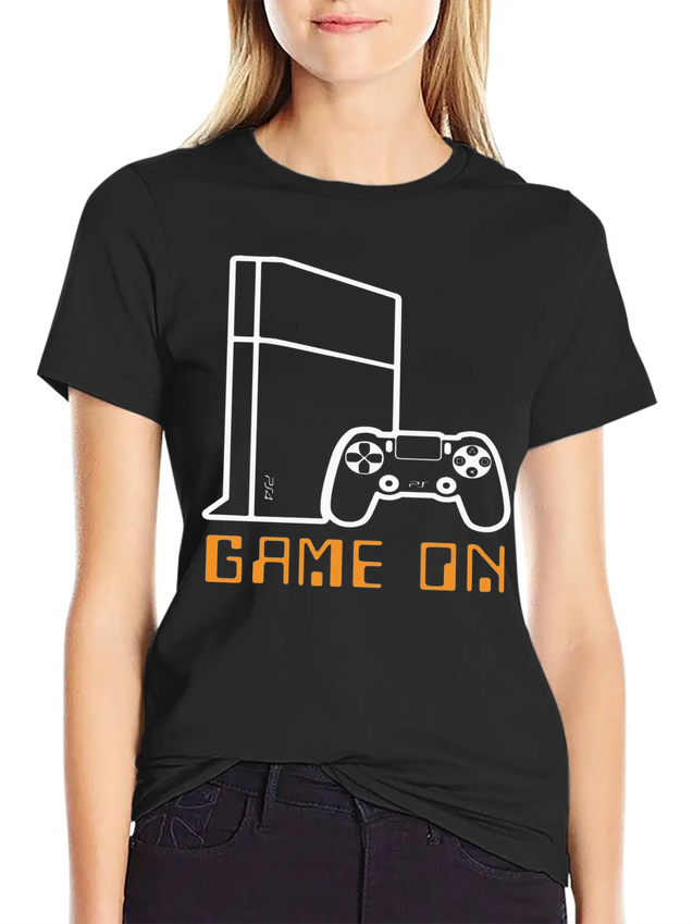 Game On Lightweight Cotton T-Shirt – Daily Comfort Graphic Shirt