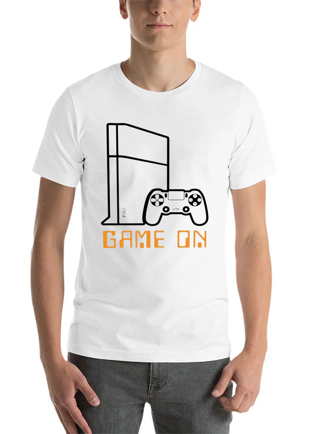 Game On Lightweight Cotton T-Shirt – Daily Comfort Graphic Shirt