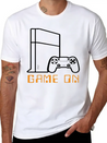 Game On Lightweight Cotton T-Shirt – Daily Comfort Graphic Shirt