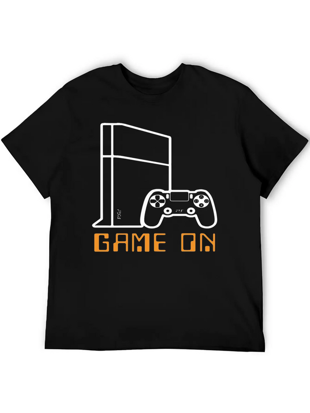 Game On Lightweight Cotton T-Shirt – Daily Comfort Graphic Shirt