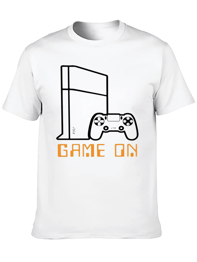 Game On Lightweight Cotton T-Shirt – Daily Comfort Graphic Shirt