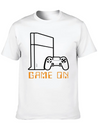 Game On Lightweight Cotton T-Shirt – Daily Comfort Graphic Shirt