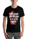 Gandhi Quote Be The Change Mama Gandhi Quotes Lightweight Cotton T-Shirt – Daily Comfort Graphic Shirt