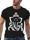 Ganesha Lightweight Cotton T-Shirt – Daily Comfort Graphic Shirt