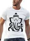 Ganesha Lightweight Cotton T-Shirt – Daily Comfort Graphic Shirt