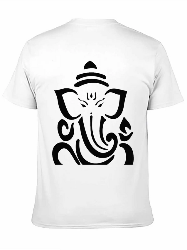 Ganesha Lightweight Cotton T-Shirt – Daily Comfort Graphic Shirt