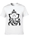 Ganesha Lightweight Cotton T-Shirt – Daily Comfort Graphic Shirt