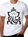 Ganesha Lightweight Cotton T-Shirt – Daily Comfort Graphic Shirt