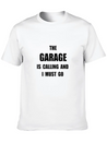 Garage Calling Lightweight Cotton T-Shirt – Daily Comfort Graphic Shirt