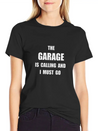 Garage Calling Lightweight Cotton T-Shirt – Daily Comfort Graphic Shirt
