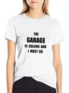 Garage Calling Lightweight Cotton T-Shirt – Daily Comfort Graphic Shirt