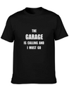 Garage Calling Lightweight Cotton T-Shirt – Daily Comfort Graphic Shirt