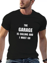 Garage Calling Lightweight Cotton T-Shirt – Daily Comfort Graphic Shirt