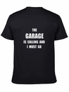 Garage Calling Lightweight Cotton T-Shirt – Daily Comfort Graphic Shirt