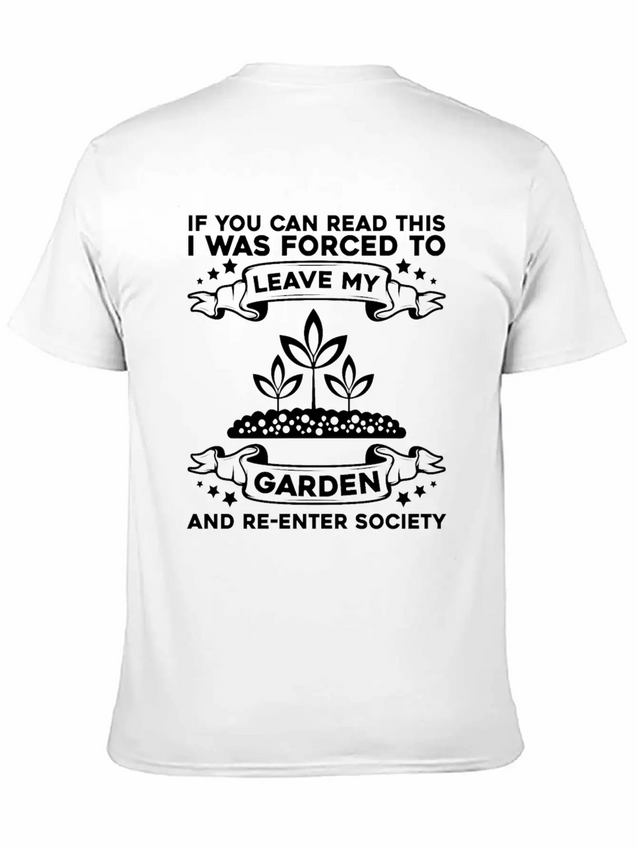 Gardening Garden Gardener Lightweight Cotton T-Shirt – Daily Comfort Graphic Shirt