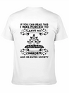 Gardening Garden Gardener Lightweight Cotton T-Shirt – Daily Comfort Graphic Shirt