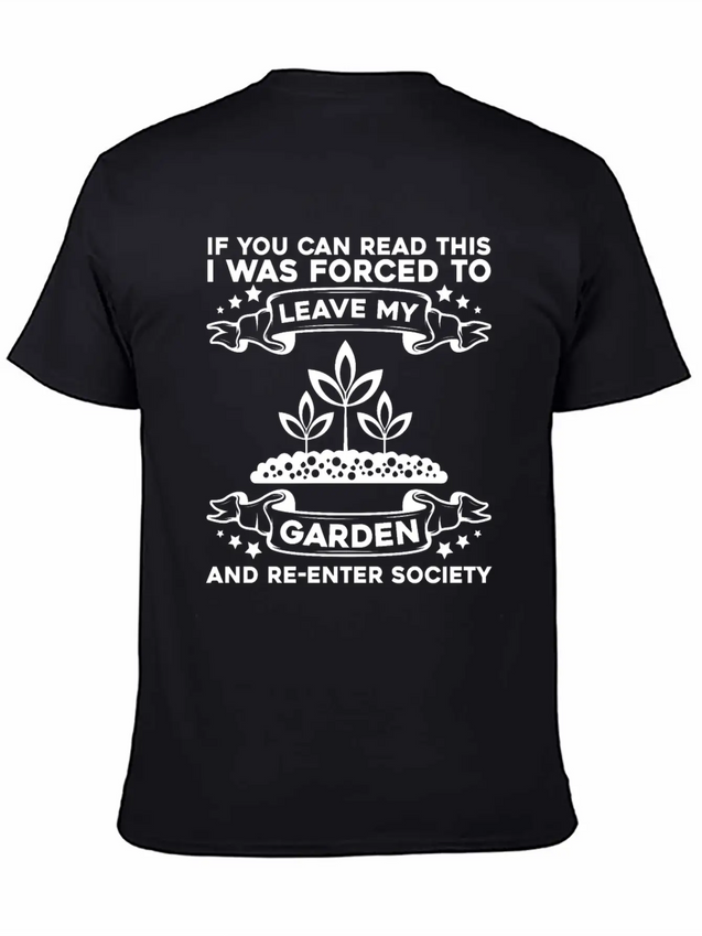 Gardening Garden Gardener Lightweight Cotton T-Shirt – Daily Comfort Graphic Shirt