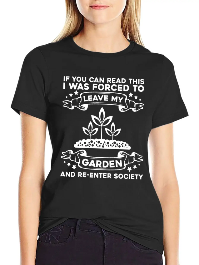 Gardening Garden Gardener Lightweight Cotton T-Shirt – Daily Comfort Graphic Shirt