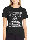 Gardening Garden Gardener Lightweight Cotton T-Shirt – Daily Comfort Graphic Shirt